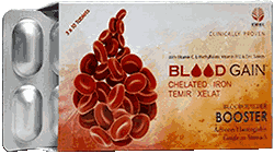 Таблетки Blood Gain мини версия.
