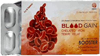 Таблетки Blood Gain.